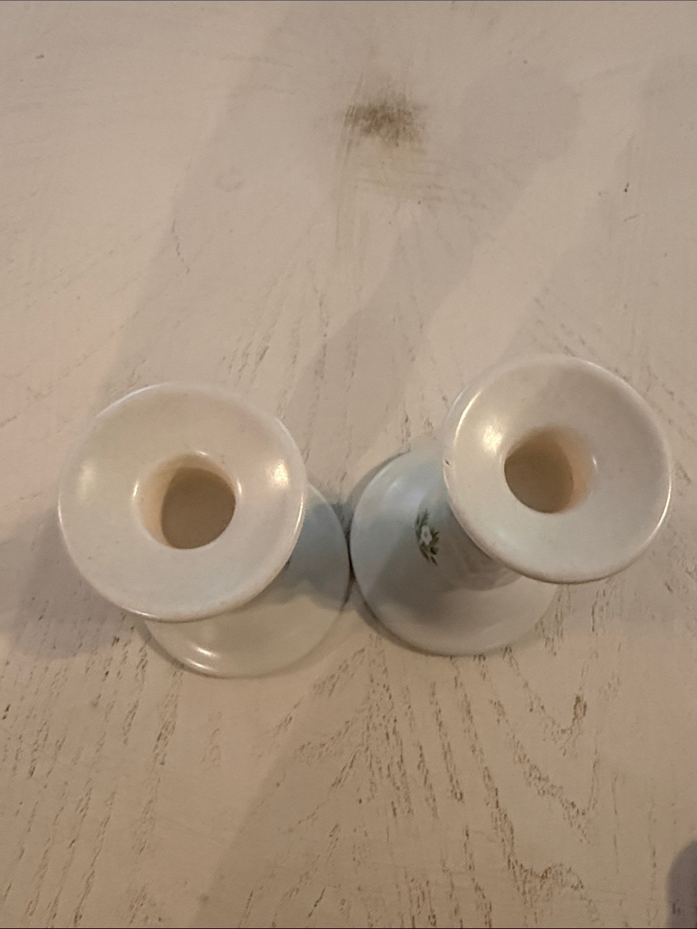Pfaltzgraff Christmas Heirloom Candlestick Pair - Picture 5 of 8